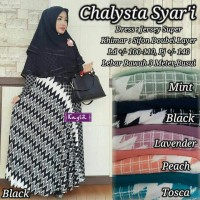 PUSAT GROSIR BAJU GAMIS chalysta syar'i jersey