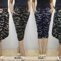 Jual celana pendek army model jogger pant cewe/wanita Murah
