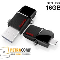 Jual Flashdisk Sandisk OTG Ultra Dual USB Drive USB 3.0 16GB Murah
