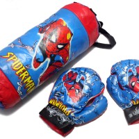 Jual Samsak dan Sepasang Sarung Tinju Anak Spiderman Murah