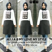 GROSIR BAJU HIJAB BLOUSE HIJAB MY LOVE MY STYLE BL