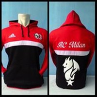 Jual Jaket Hoodie varsity Jumper ac milan Sweater Bola Murah