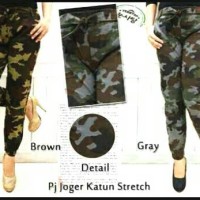 Jual Jogger pant army wanita / joger pant doreng / celana panjang jogger Murah