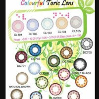 Softlens Silinder Toric Lens 14,5mm original impor / Lensa Mata