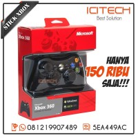 Jual Stick Controller XBOX 360 Stik Game Wired Kabel Cable USB Ori Pabrik Murah