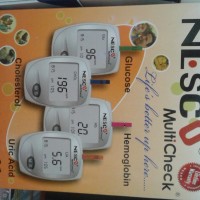 Jual NESCO GCU MULTI CHECK (ALAT CEK GULA DARAH, ASAM URAT DAN KOLESTROL) Murah
