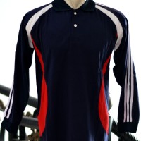 Jual baju olahraga kaos lengan panjang polo jogging fitness training sport Murah