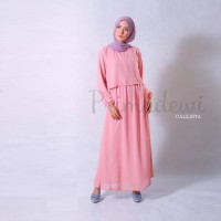 CALLISTA Gamis Cape Sifon Ceruti