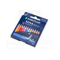 Staedtler Luna Permanen pendek Biru Pensil Warna ( 12 Pcs )