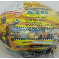 Kabel Antena TV Tembaga Solid 1mm Panjang 10M Merk KITANI 5C