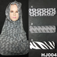 Jilbab Kerudung Pashmina Hijab Jilbab ootd Monochrome Murah