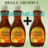 Jual Madu Murni Madu Sehat 640ml 2 Gratis 1 (1 Paket) Murah
