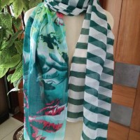 pashmina zarra h&m burberry gucci hijab pasmina shawl scarft jilbab