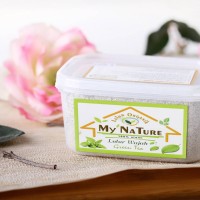 Jual Lulur Wajah My Nature Green Tea / Netto 220 Gr Murah