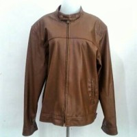Jual Jaket Non Kulit Tebal Coklat Kopi Light Elegant Bandung Murah