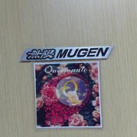 Jual Emblem Plat JDM Mugen Hitam Murah