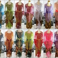 Jual baju kebaya modern pre wedding pesta wisuda muslimah tile shanghai Murah