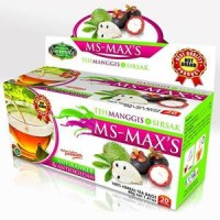 Jual Teh Celup Herbal Kulit Manggis Plus Daun Sirsak MS-MAX'S Darusyifa Murah