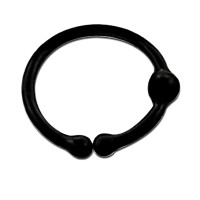 Anting Pria untuk Bibir Black Tanpa Tindik