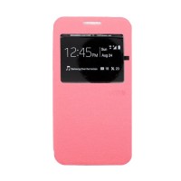 Ume Flipshell Case VIVO Y15 View Flip Cover - Pink