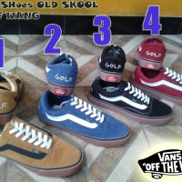 SEPATU VANS OLD SKOOL GOLF WANG GRADE ORIGINAL + BOX