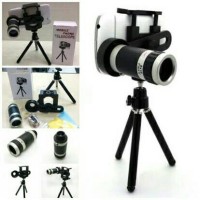 Jual Universal telezoom 8x + tripod holder U Murah