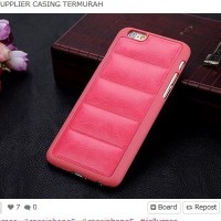 Casing HP Unik Pillow Case Pink Iphone 5/5s/6/6s
