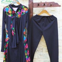 Baju renang JUMBO XXL / busana renang muslim wanita dewasa / motif