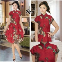 Jual Dres Batik Shanghai Ploy Murah