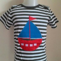 Jual Kaos anak cowok garis-garis perahu Murah