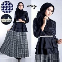 Grosir Baju Wanita / Busana Muslim / Baju Muslim / Rania Set Blouse