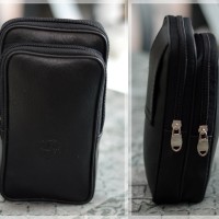 Jual Sarung hp 6 inch tas pinggang dompet army kulit korea pria hiking Murah