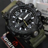 Jual JAM TANGAN PRIA DIGITEC BATMAN GREEN ARMY ORIGINAL WATER RESIST Murah