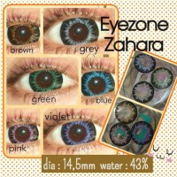 Contact Lens Softlens Eyezone Zahara Normal Minus Lensa Kontak