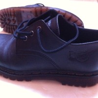 Jual Docmart Low 3 hold Hitam dan Coklat Kulit asli Murah