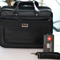 Jual Tas Laptop kulit selempang branded kerja kuliah Polo bagus original Murah