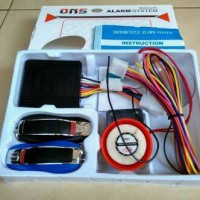 Alarm Motor ONS + Remot Stater On Off