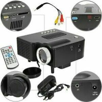 Jual mini proyektor portabel UC 28+ lcd led multi fungsi bisa hubung tv Murah
