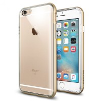 Spigen iPhone 6 / 6s Case Neo Hybrid EX with Back Case Champagne Gold