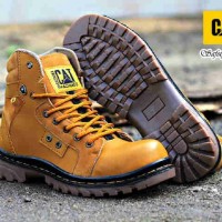 SEPATU BOOTS CAT BLOOD TAN SAFETY (39-44)
