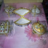 Jual souvenir pernikahan tempat perhiasan keramik Murah
