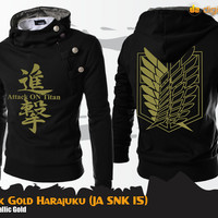 Jual SNK Black Gold Harajuku (Jaket SNK JA SNK 15) Murah