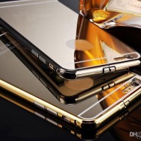 Jual Mirror iPhone 6 Plus 6+ Metal Alumunium hard soft Case spigen leather Murah