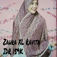 Jual Elzatta Kerudung Jilbab Instan Bergo XL Ravita Murah
