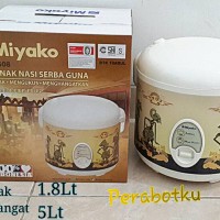 MIYAKO MCM-508 BATIK Rice Cooker Magic Com Motif WAYANG Timbul 1.8L