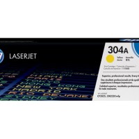 HP 304A Toner CC532A Yellow for Printer LaserJet CP2025 CM2320 mfp
