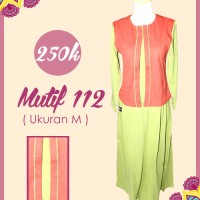 Gamis Cantik - Gamis Mutif 112 Ukuran M