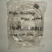Kabel USB Extension/Extender Male To Female 5 Meter Bening Murah