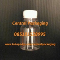Jual Botol Plastik 100ml (Botol Jus, Madu, Teh, Susu, Minuman 100 ml) Murah