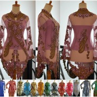 Jual Kebaya jadi Modern Muslimah pesta wisuda akad nikah kerah shanghai Murah